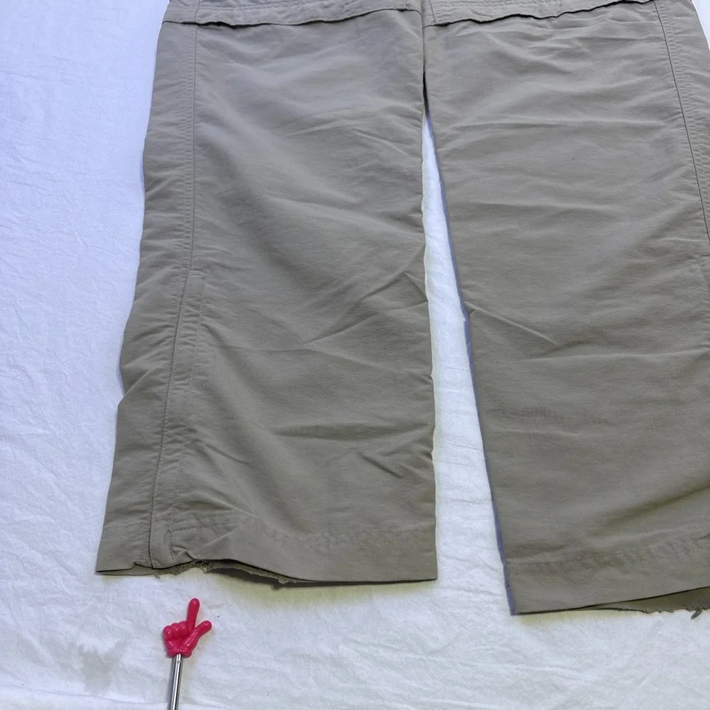 The North Face Convertible Cargo Pants Men's S/P Hiking Belted TAN